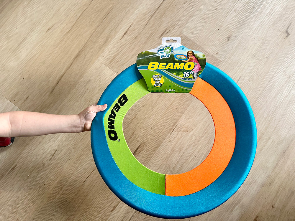 Beamo 16″ Flying Hoop – Watch Out Frisbee, Beamo is Coming for You